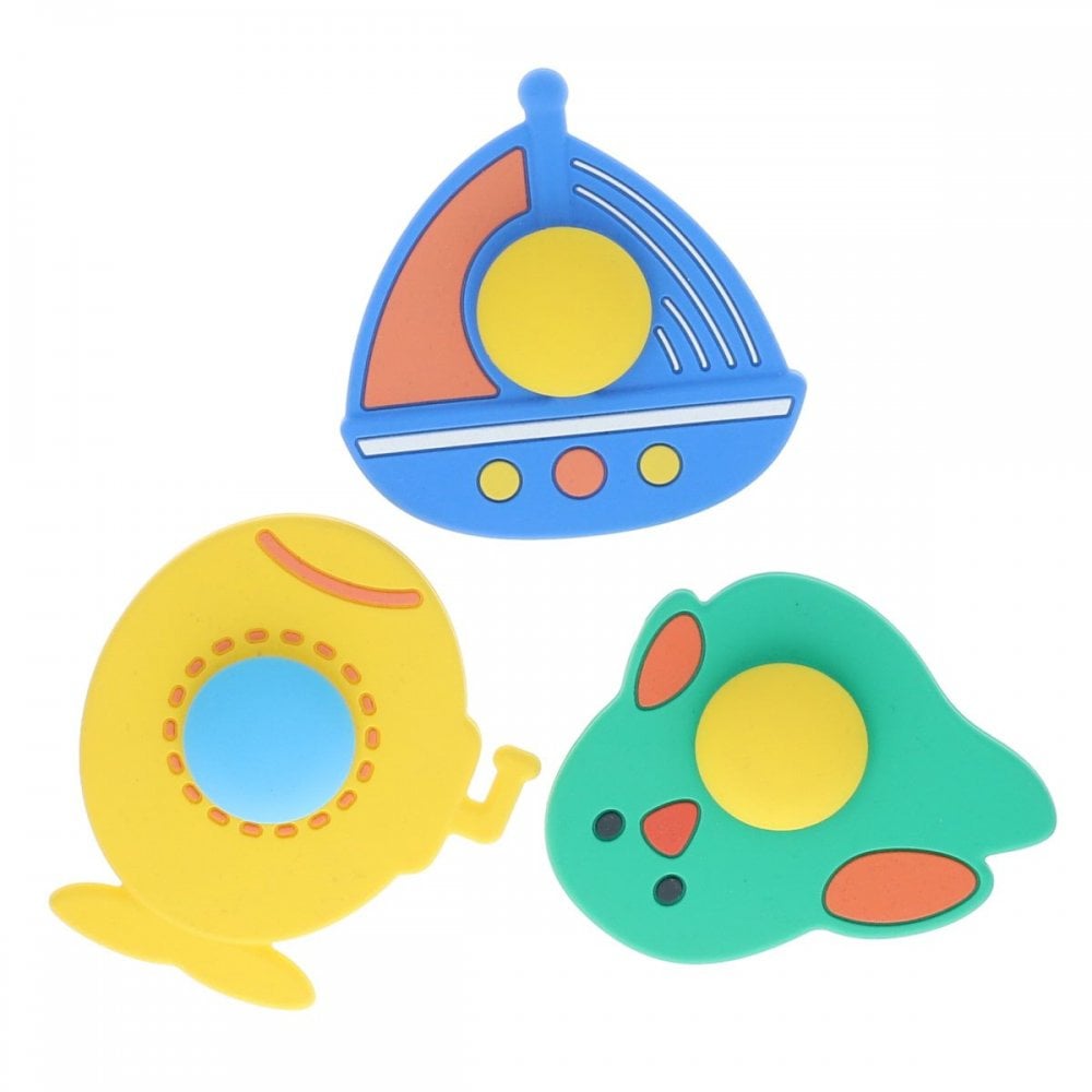 ROTATING SUCTION CUP BATH TOY SET