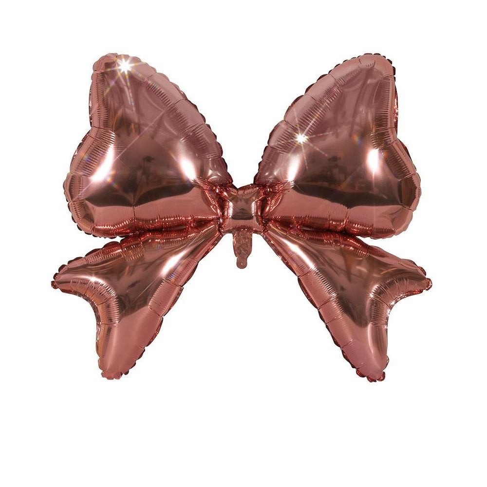 DUSTY PINK BOW BALLOON