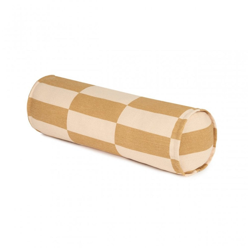 CYLINDER CUSHION VIBES - Mustard + Sand Tiles