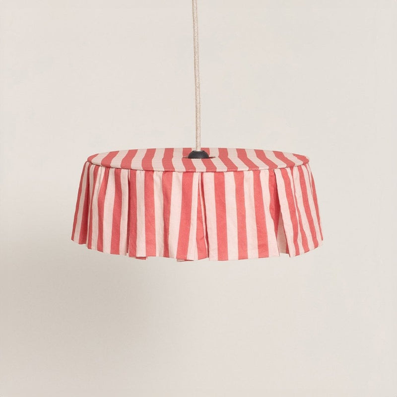 PENDANT LAMPSHADE 40cm VIBES - Red Stripe