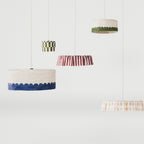 PENDANT LINEN LAMPSHADE 40cm VIBES
