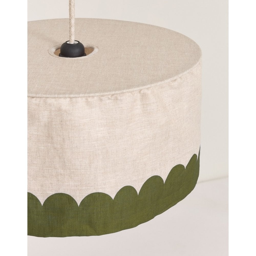 PENDANT LINEN LAMPSHADE 40cm VIBES