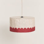 PENDANT LINEN LAMPSHADE 40cm VIBES