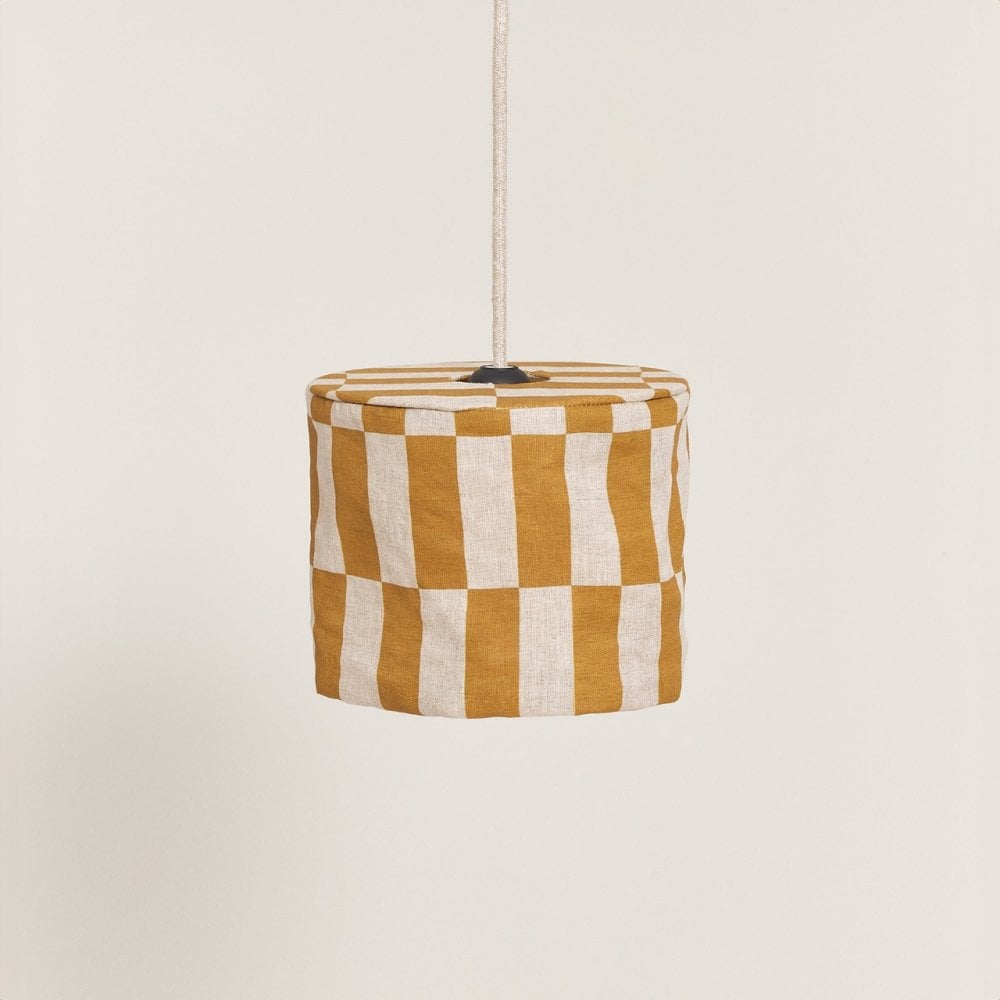 PENDANT LINEN LAMPSHADE 20cm VIBES