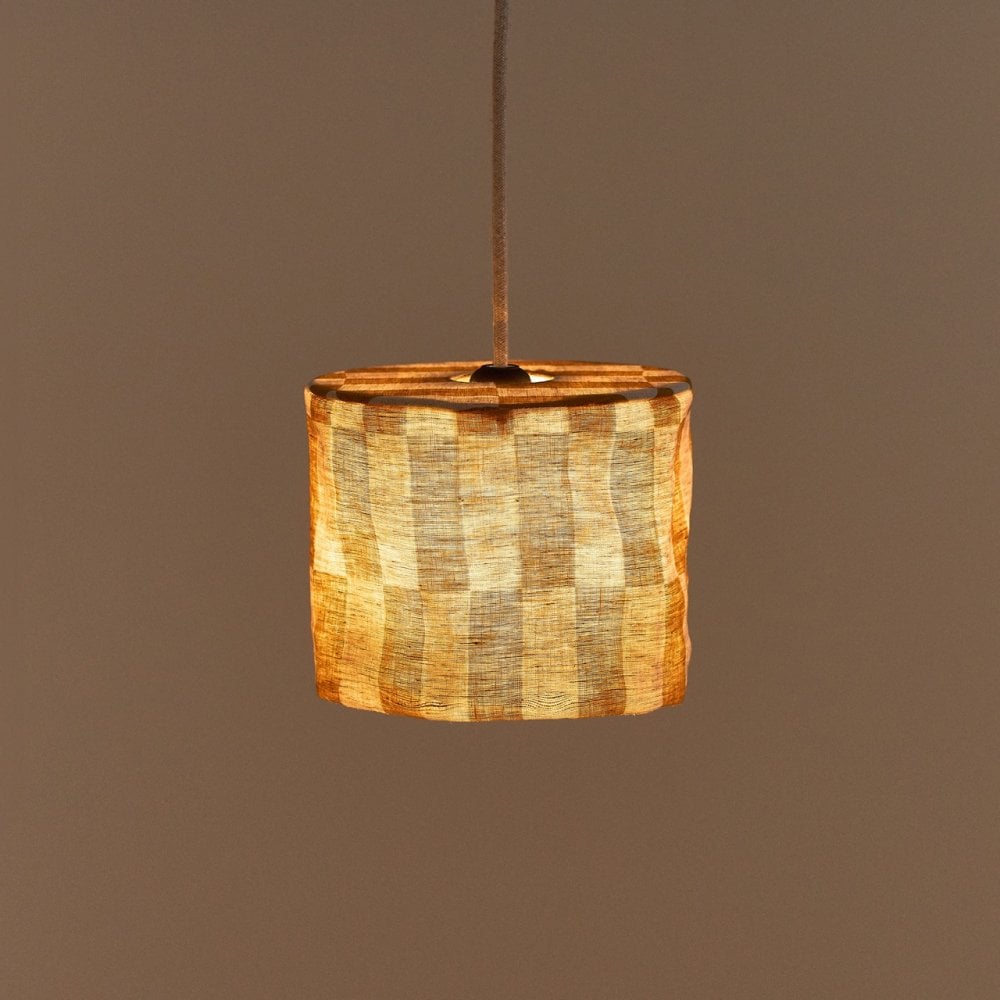 PENDANT LINEN LAMPSHADE 20cm VIBES