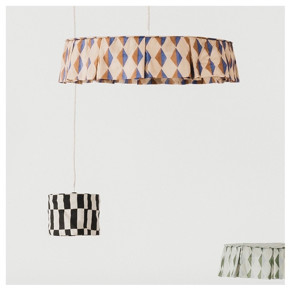 PENDANT LINEN LAMPSHADE 20cm VIBES