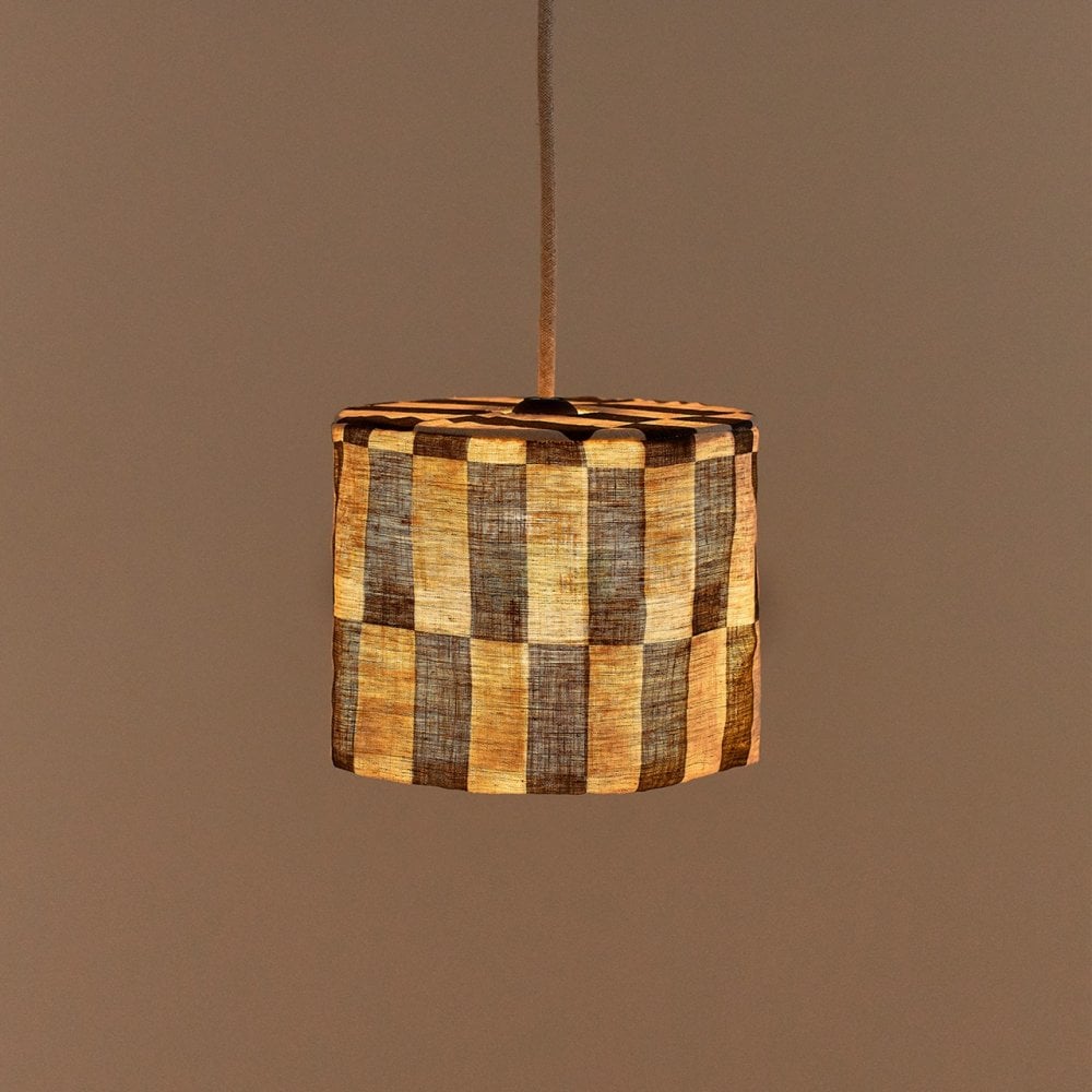 PENDANT LINEN LAMPSHADE 20cm VIBES