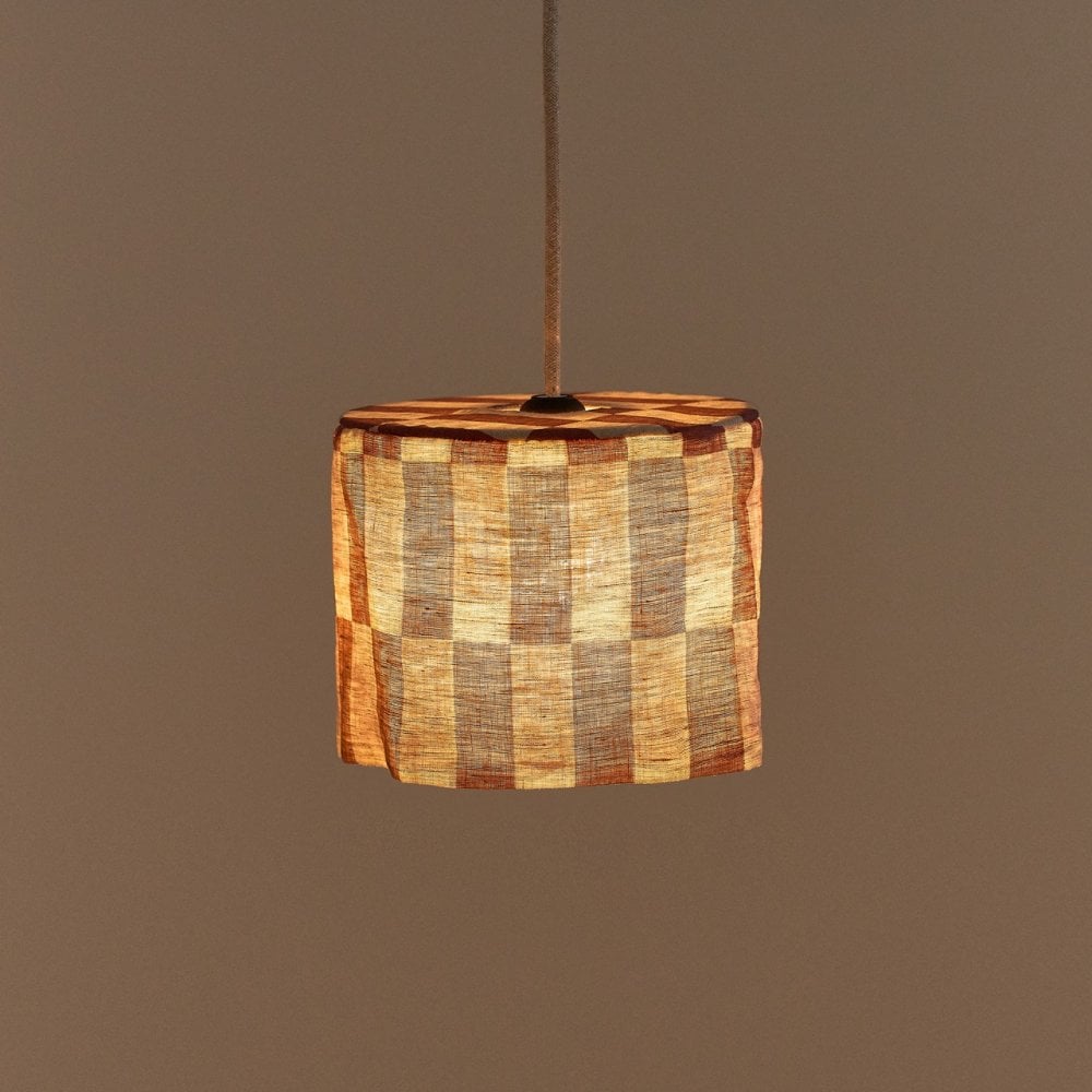 PENDANT LINEN LAMPSHADE 20cm VIBES