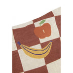 SMALL RECTANGULAR LINEN CUSHION VIBES