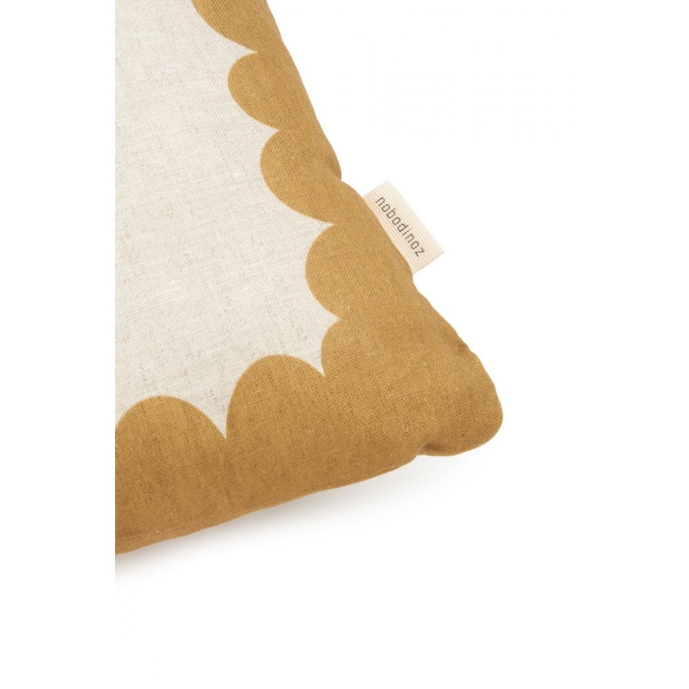 LARGE RECTANGULAR LINEN CUSHION VIBES