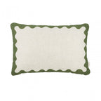 LARGE RECTANGULAR LINEN CUSHION VIBES