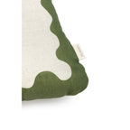 LARGE RECTANGULAR LINEN CUSHION VIBES