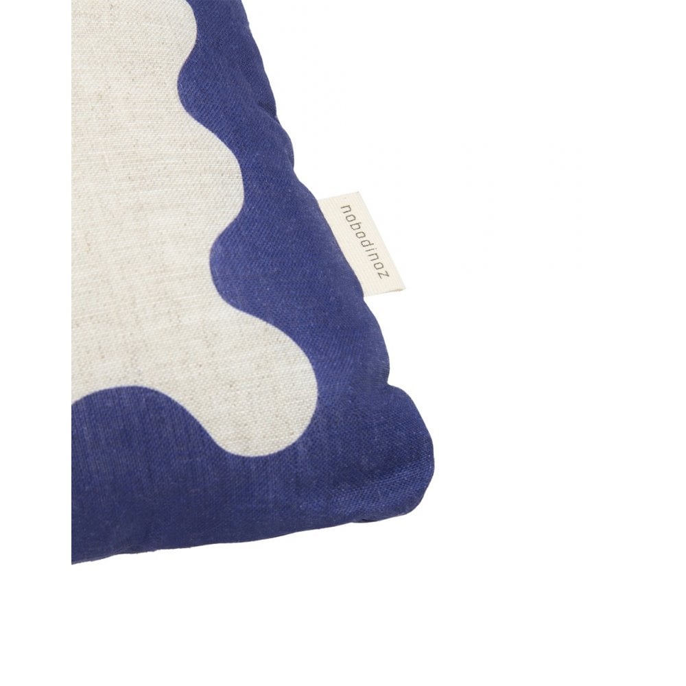LARGE RECTANGULAR LINEN CUSHION VIBES