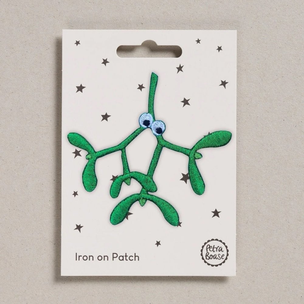 IRON ON PATCH - MISTLETOE