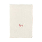 L1N0 EMBROIDERED WINTER BLANKET FRENCH LINEN