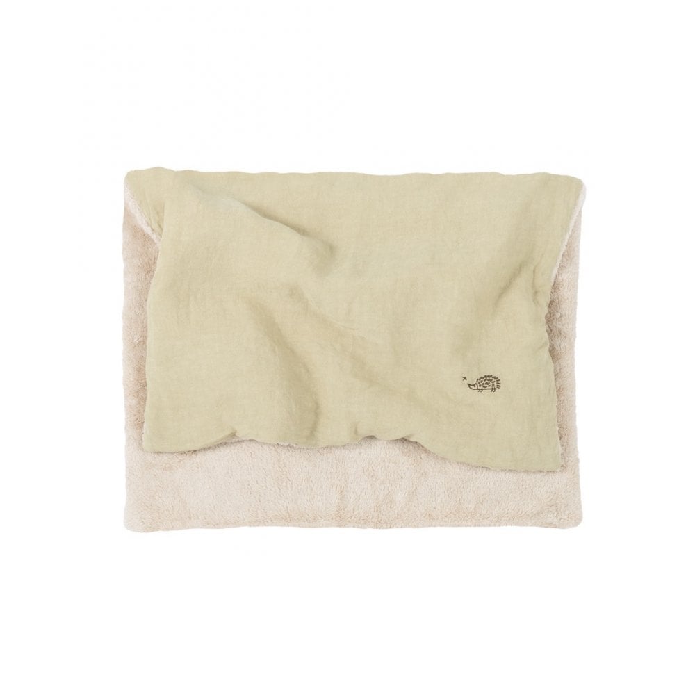 L1N0 EMBROIDERED WINTER BLANKET FRENCH LINEN