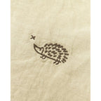 L1N0 EMBROIDERED WINTER BLANKET FRENCH LINEN