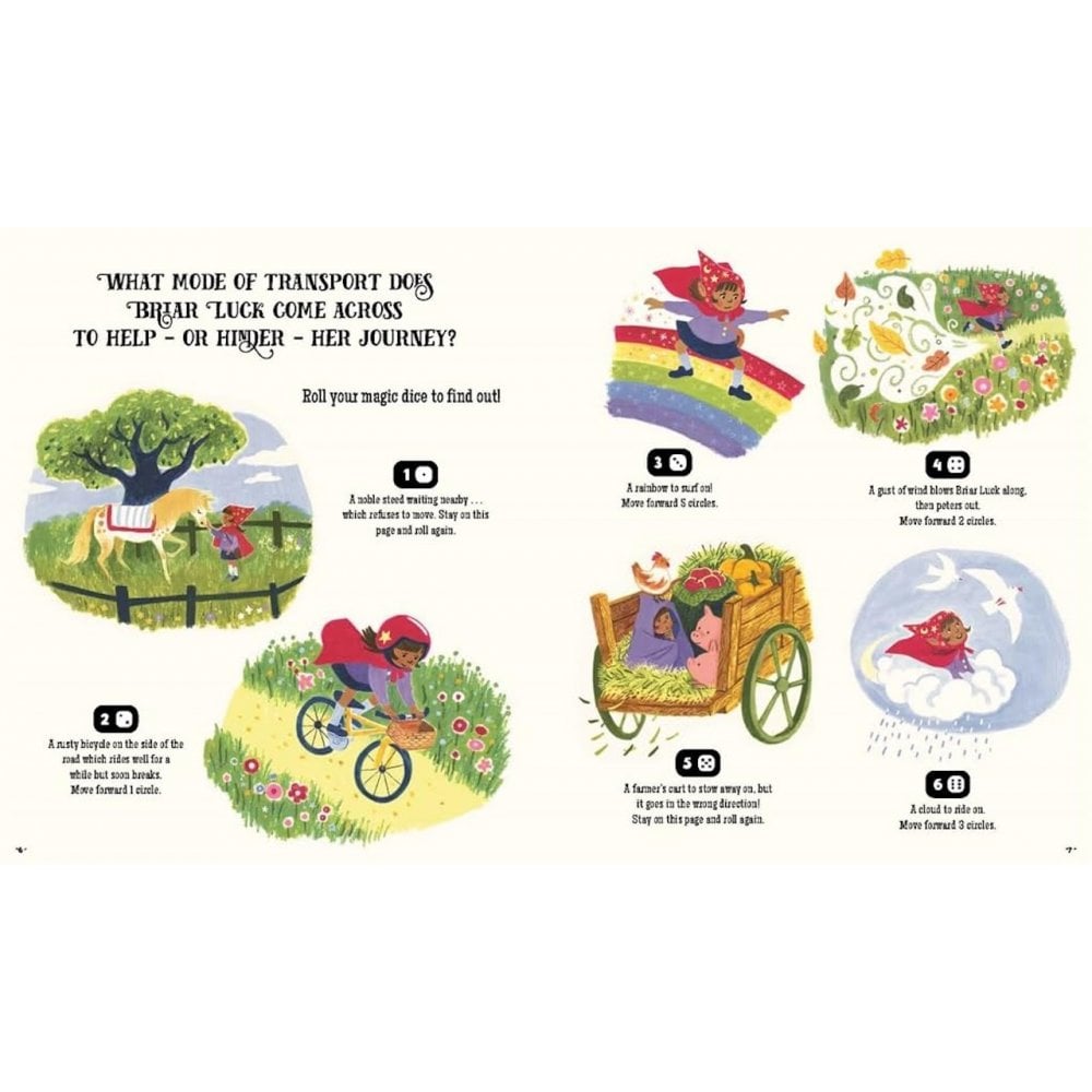 A ROLL OF THE DICE ENCHANTED FOREST BOOK (4-7 YEARS)