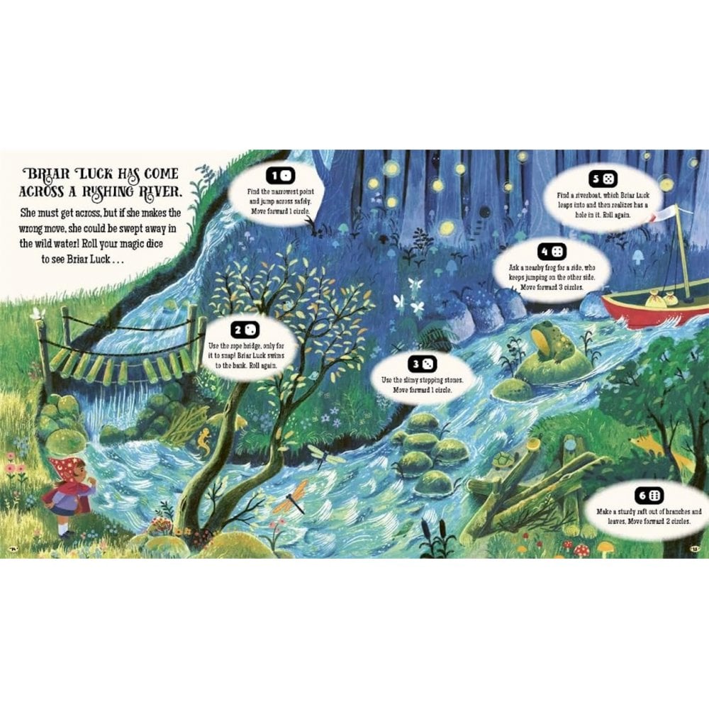A ROLL OF THE DICE ENCHANTED FOREST BOOK (4-7 YEARS)