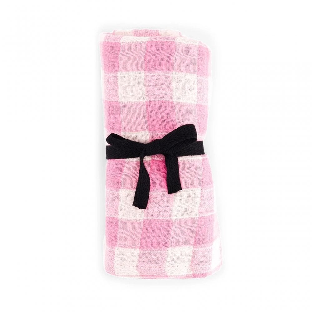 BIANCA SWADDLE - VICHY NEON PINK