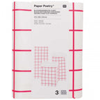 SMALL PAPER STORAGE BAGS - PINK CHECK