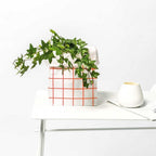 SMALL PAPER STORAGE BAGS - PINK CHECK