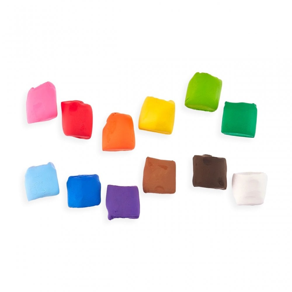 CREATIBILES DIY AIR DRY CLAY KIT - 12 COLOURS + 3 TOOLS