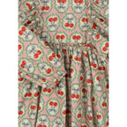 EVIA LONG SLEEVE BOW DRESS - CHERRY BOW