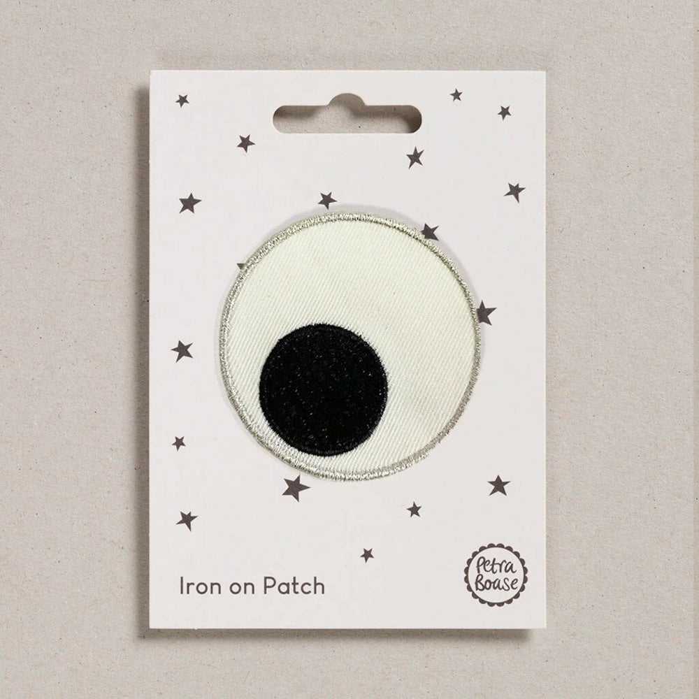 IRON ON PATCH - GIANT EYEBALL