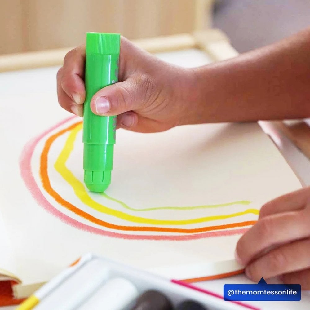 CHUNKIES PAINT STICKS - 6 COLOURS NEON (3 YEARS+)