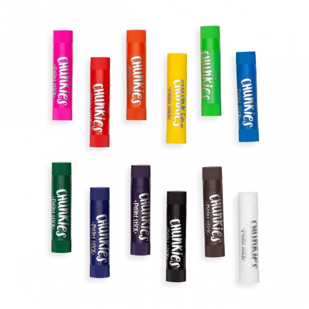 CHUNKIES PAINT STICKS - 12 COLOURS