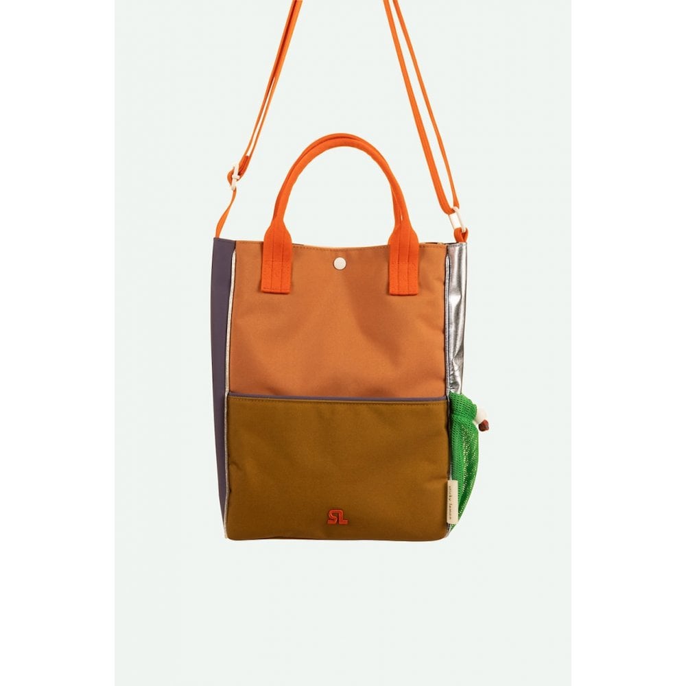 SHOULDER BAG BETTER TOGETHER - LEATHER BALL + GOLDEN CUP