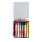 CRAYONS ECRU SET - 6 COLOURS NATURE