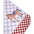 VIBES DOOR THEATRE - BLUE CHECKS HORSE