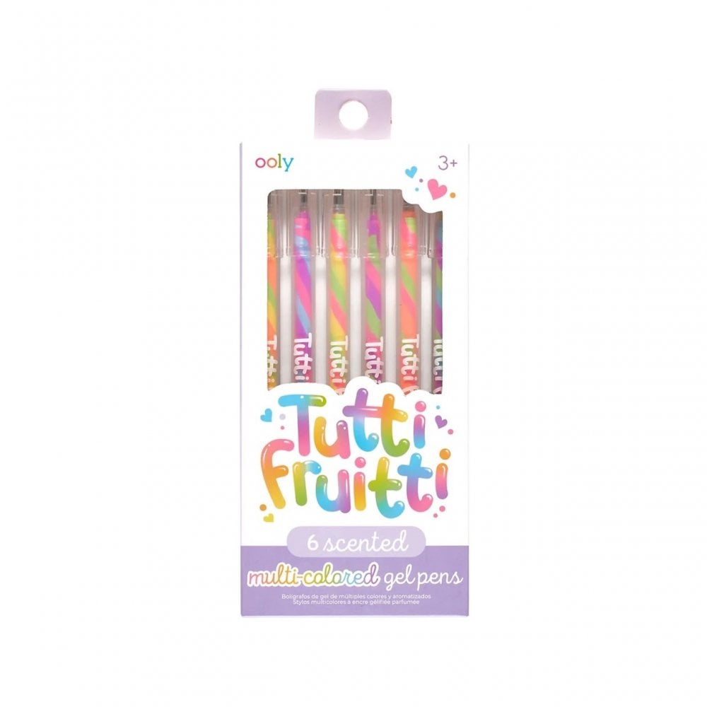 TUTTI FRUTTI GEL PENS - 6 PENS