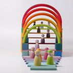 PASTEL RAINBOW FRIENDS - SET OF 12