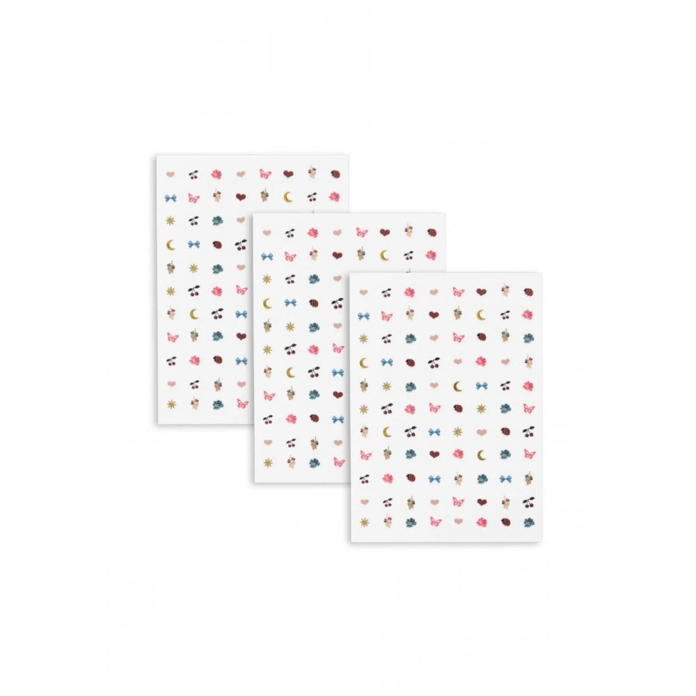 NAIL STICKERS - CATS, CHERRIES, BOWS MULTI