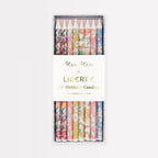 16 LIBERTY MIXED PRINT PARTY CANDLES