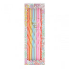 16 LIBERTY RAINBOW GARDEN PARTY CANDLES