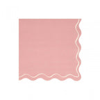 16 MIXED WAVY LINE LARGE NAPKINS