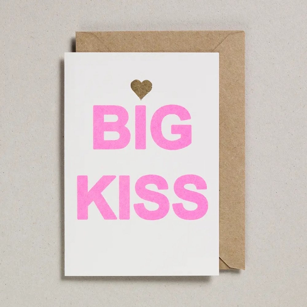 BIG KISS CARD