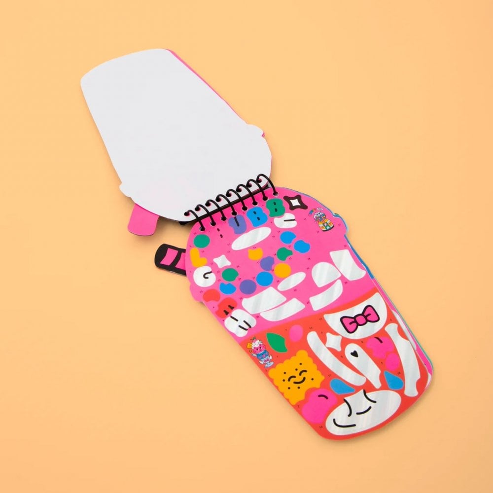 STICKER BY NUMBERS BOOK - BUBBLE TEA (6 YEARS+)