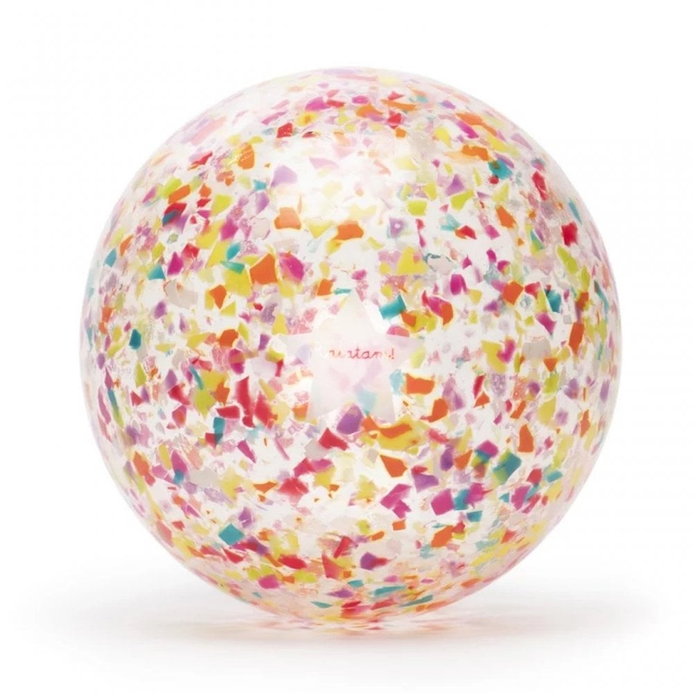 LARGE PLAY BALL 22cm - CONFETTI