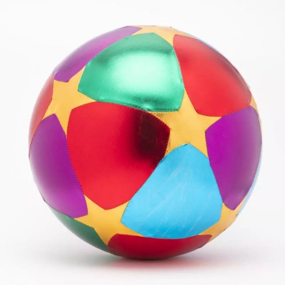 XL FABRIC PLAY BALL 30cm - STARS MULTI