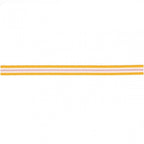 MULTI STRIPE RIBBON - ORANGE, WHITE & LILAC