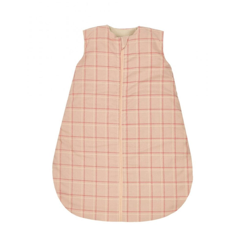 STORIES LIGHT SLEEPING BAG - 0-6 MONTHS - Pink red checks