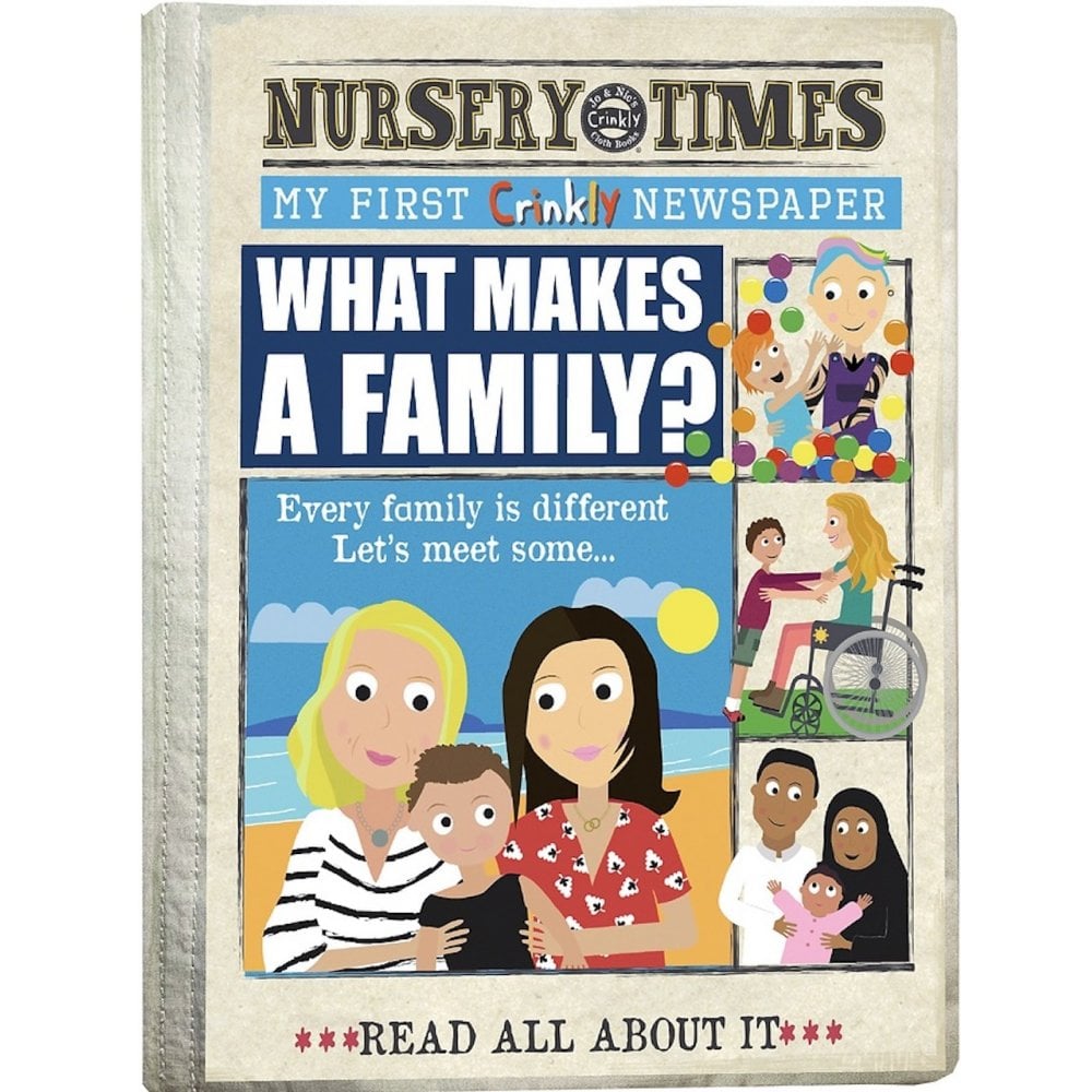CRINKLY BOOK NEWSPAPER