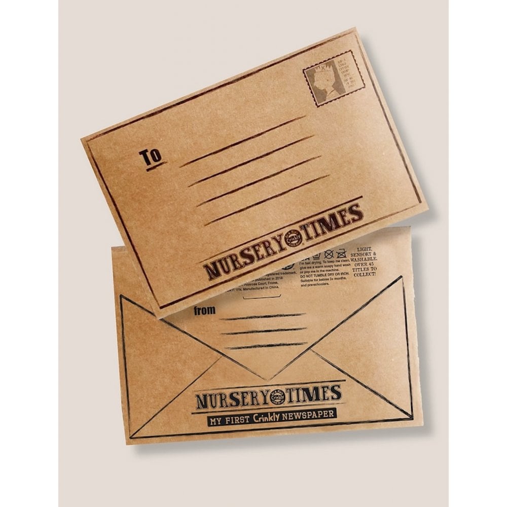 CRINKLY BOOK NEWSPAPER