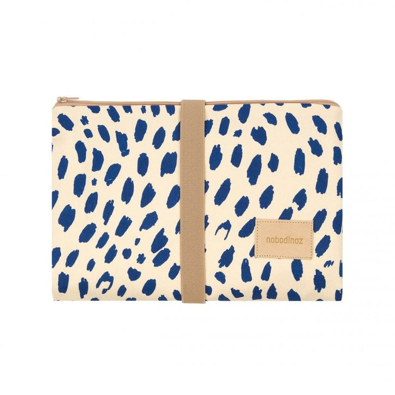 HYDE PARK WATERPROOF CHANGING PAD - Leonie Blue