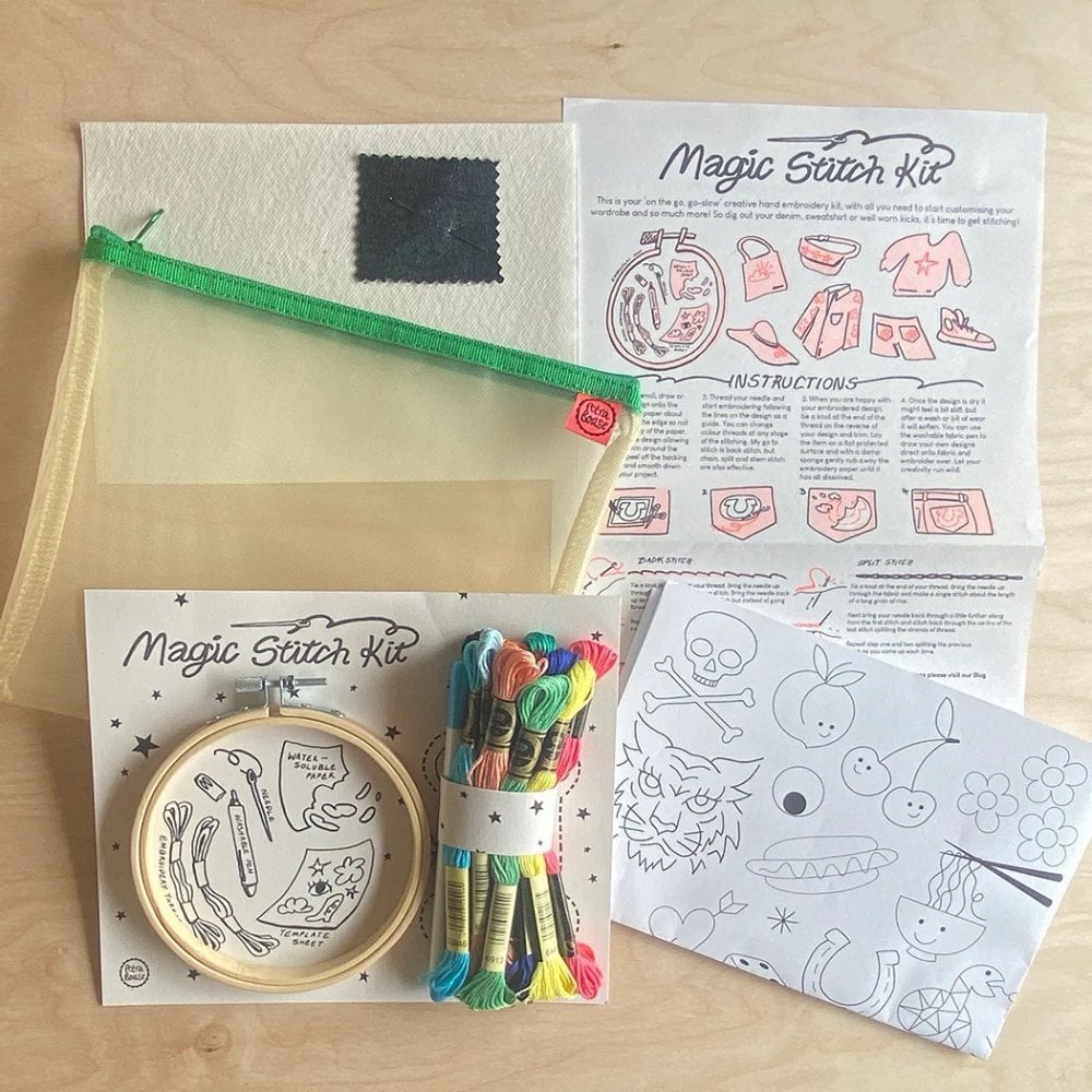 MAGIC STITCH EMBROIDERY KIT
